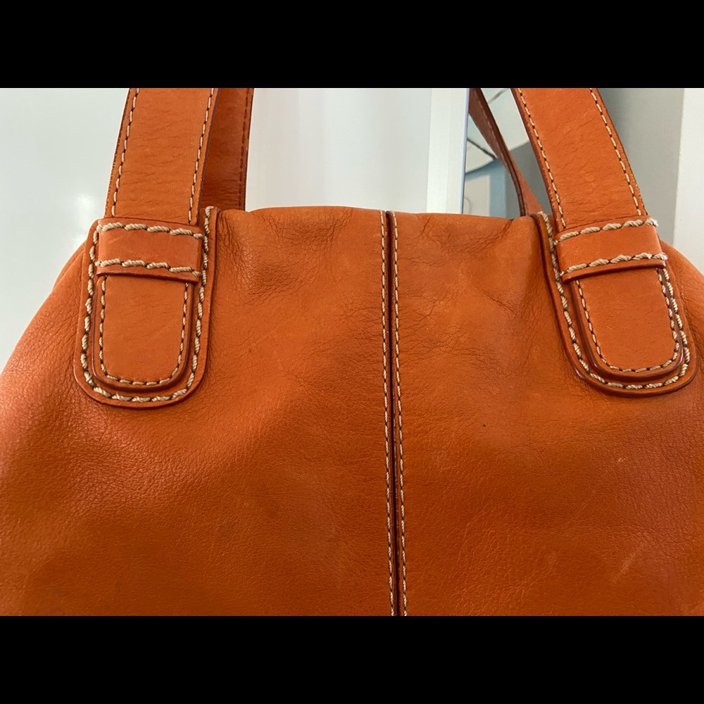 Michael Kors Burnt Orange Satchel